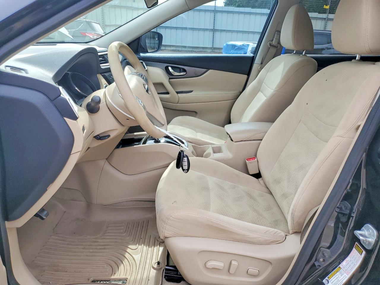 2014 Nissan Rogue Sv Черный vin: 5N1AT2MT2EC761092