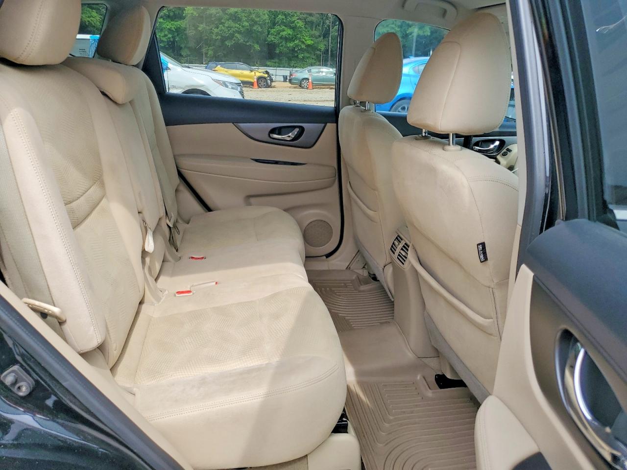 2014 Nissan Rogue Sv Черный vin: 5N1AT2MT2EC761092