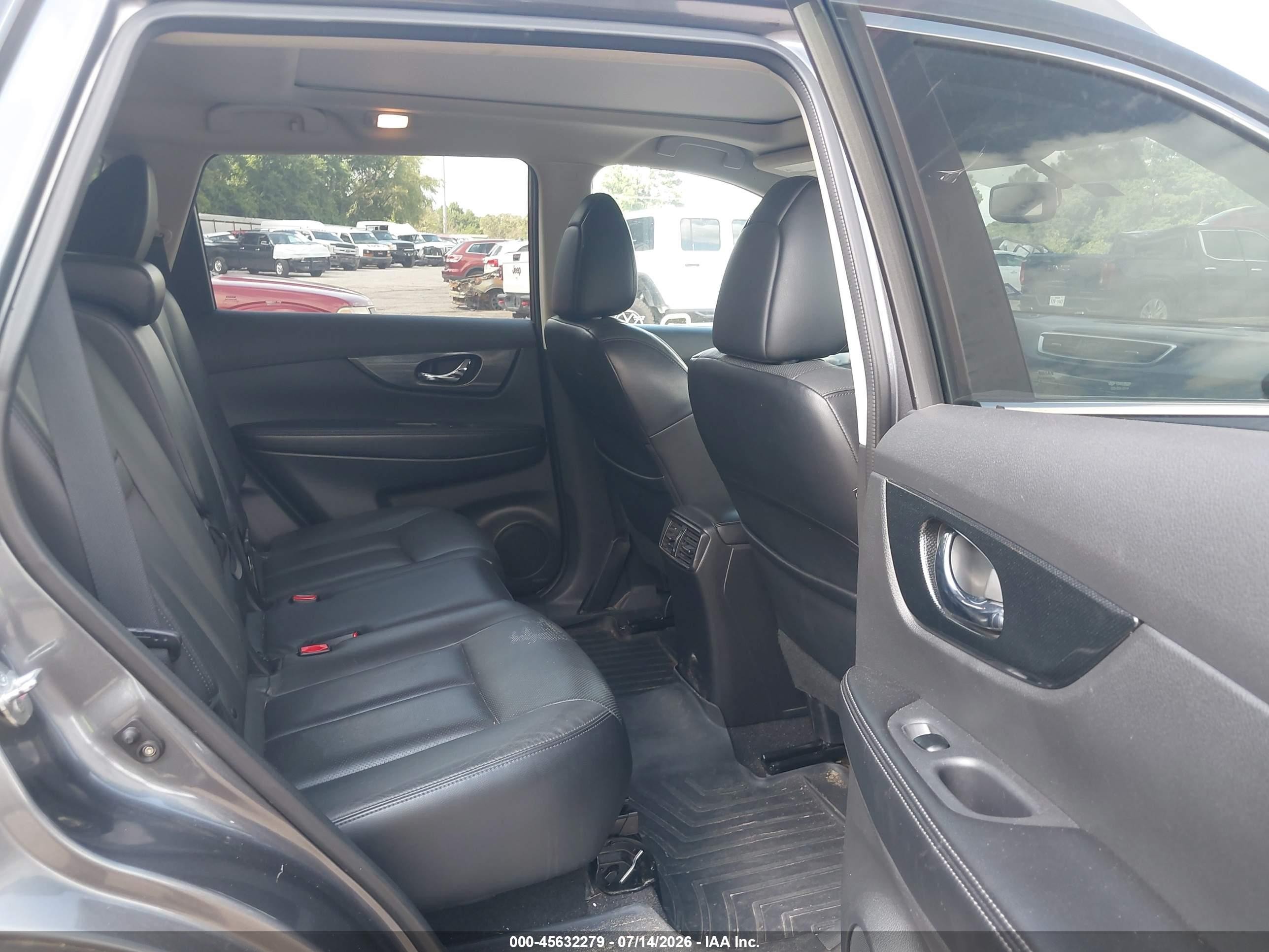 2014 Nissan Rogue S/sl/sv Gray vin: 5N1AT2MT2EC802899