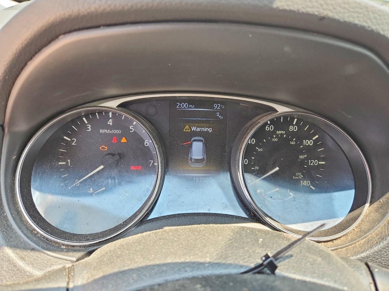 2014 Nissan Rogue S Серый vin: 5N1AT2MT2EC818925