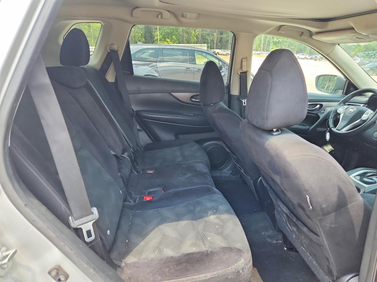 2014 Nissan Rogue S Серый vin: 5N1AT2MT2EC818925