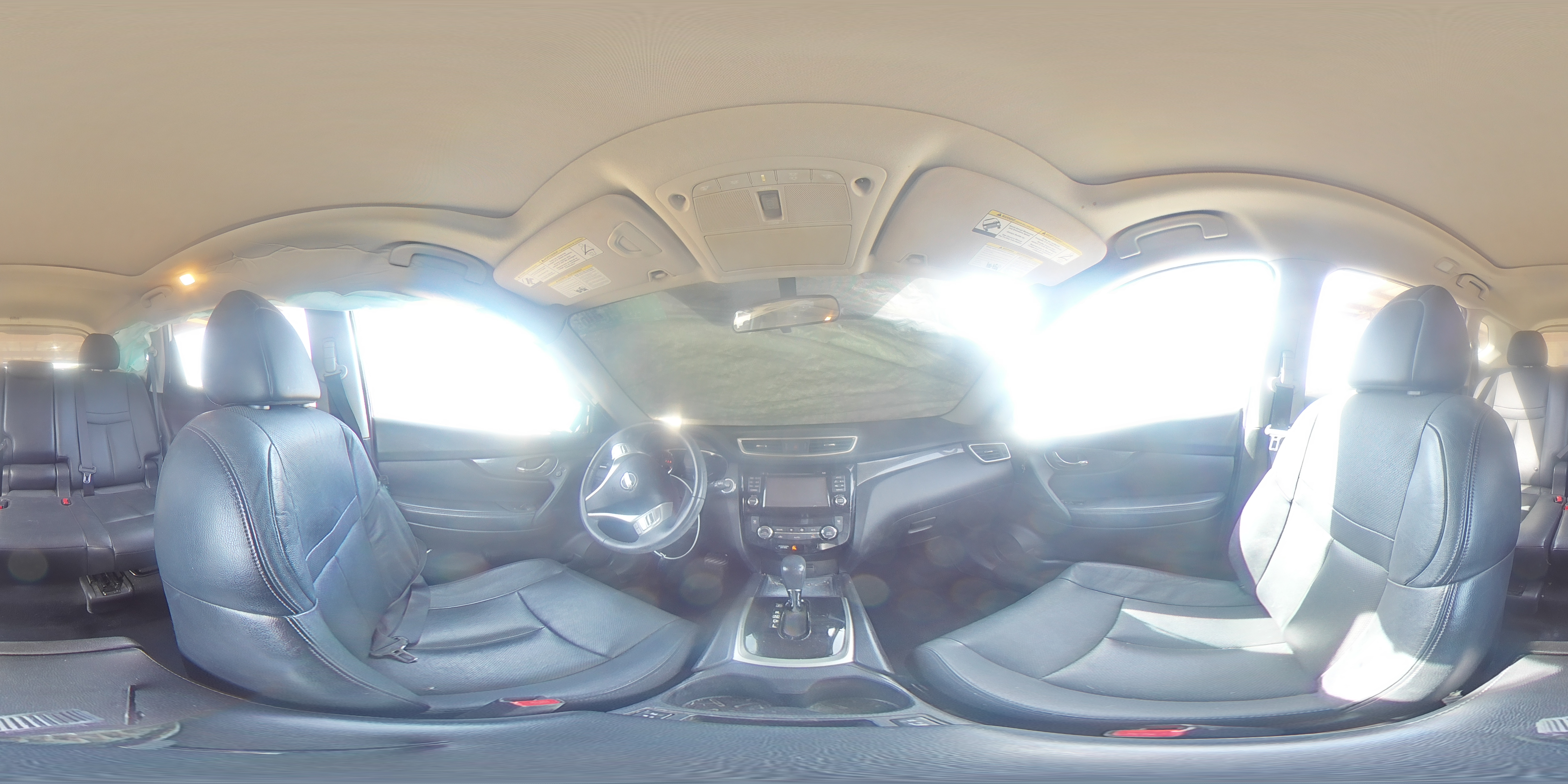 2014 Nissan Rogue Sl White vin: 5N1AT2MT2EC833392