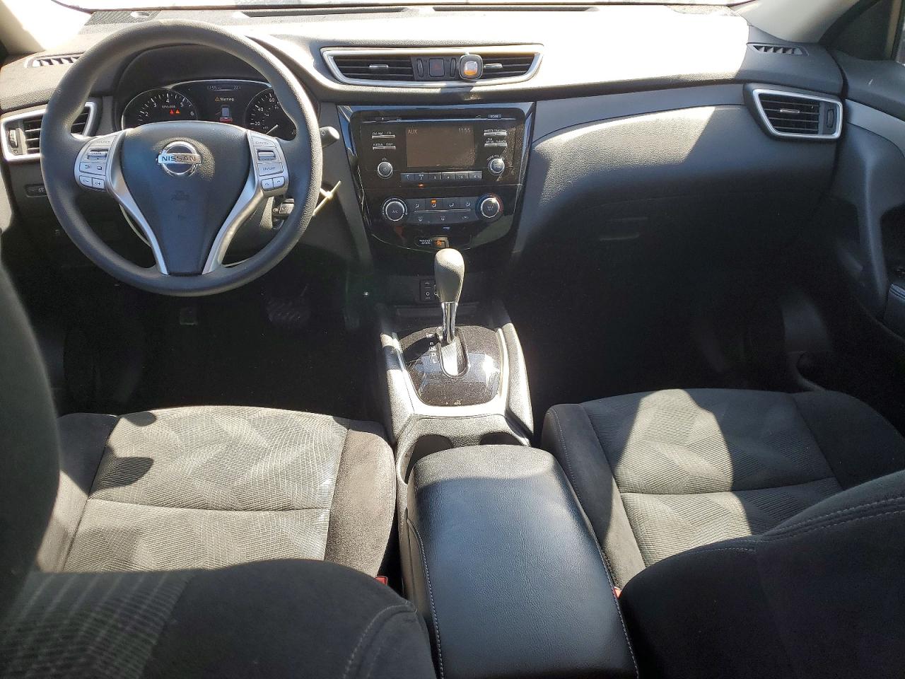 2014 Nissan Rogue S Blue vin: 5N1AT2MT2EC837555