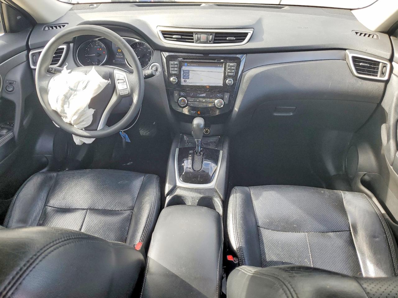 2014 Nissan Rogue Sv Серебряный vin: 5N1AT2MT2EC840729