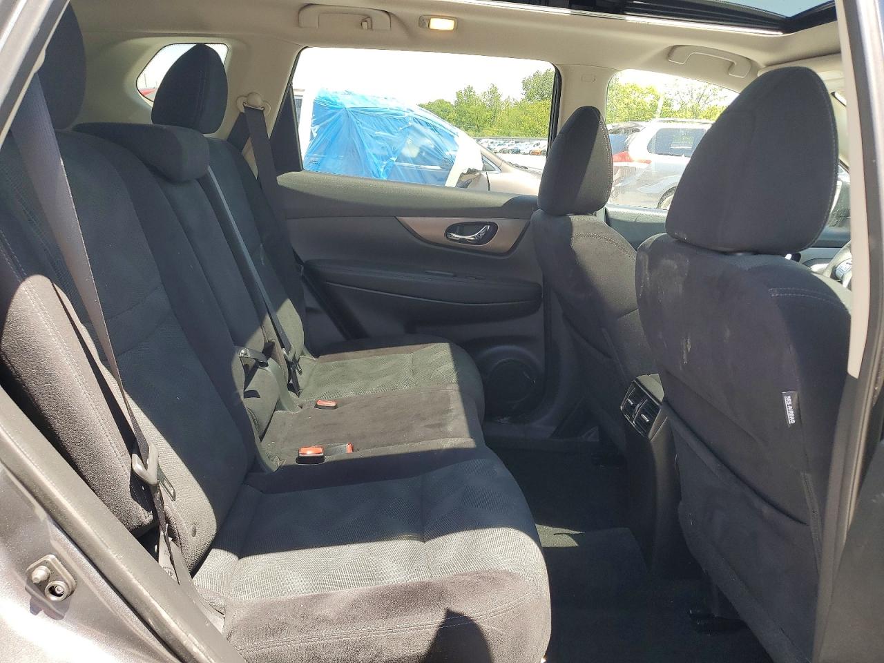 2014 Nissan Rogue Sv Gray vin: 5N1AT2MT2EC851004