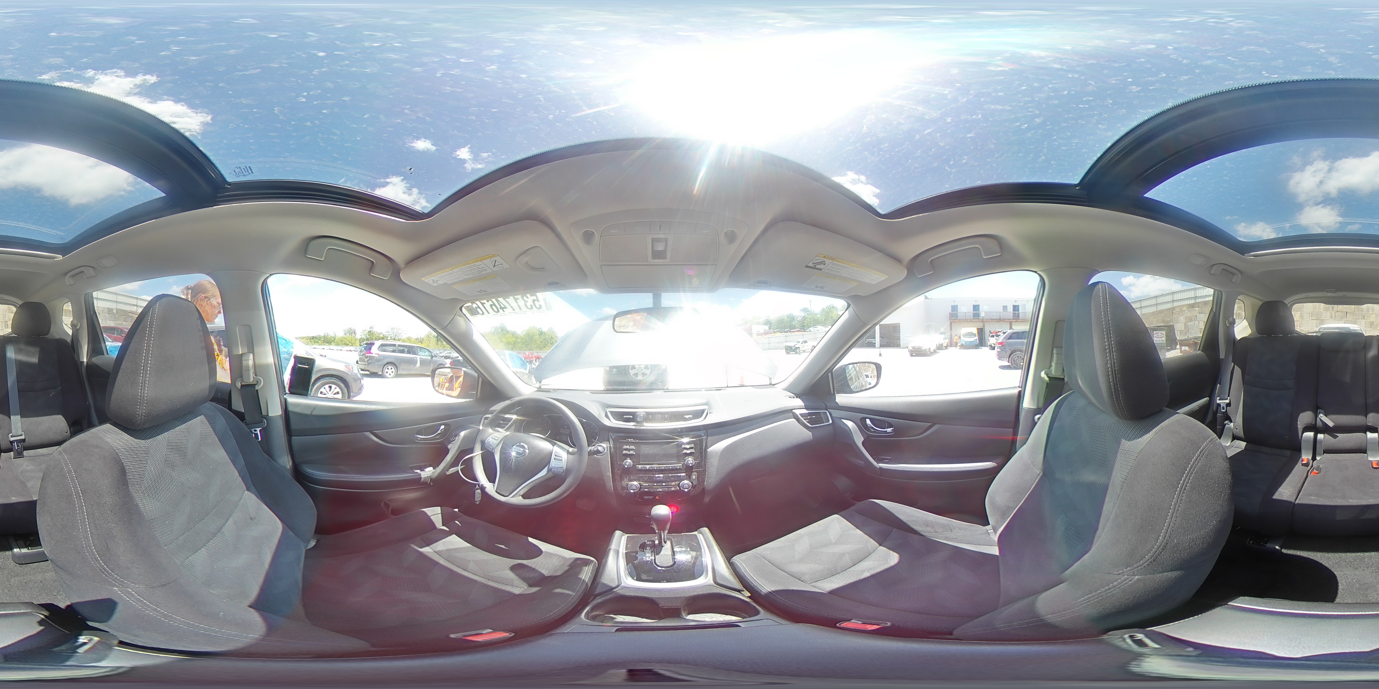 2014 Nissan Rogue Sv Gray vin: 5N1AT2MT2EC851004