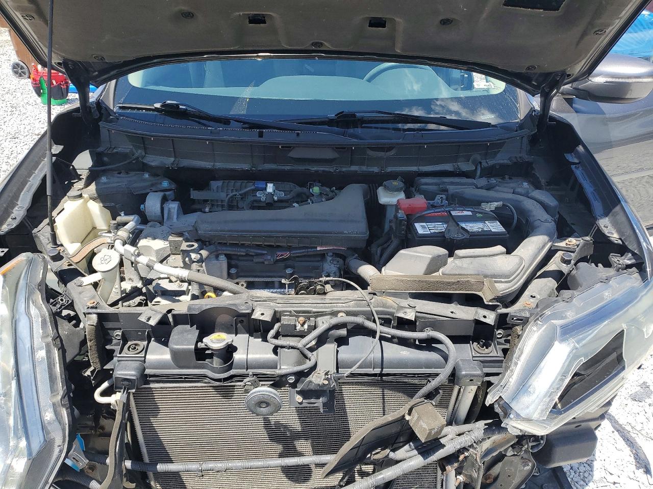 2014 Nissan Rogue Sv Gray vin: 5N1AT2MT2EC851004