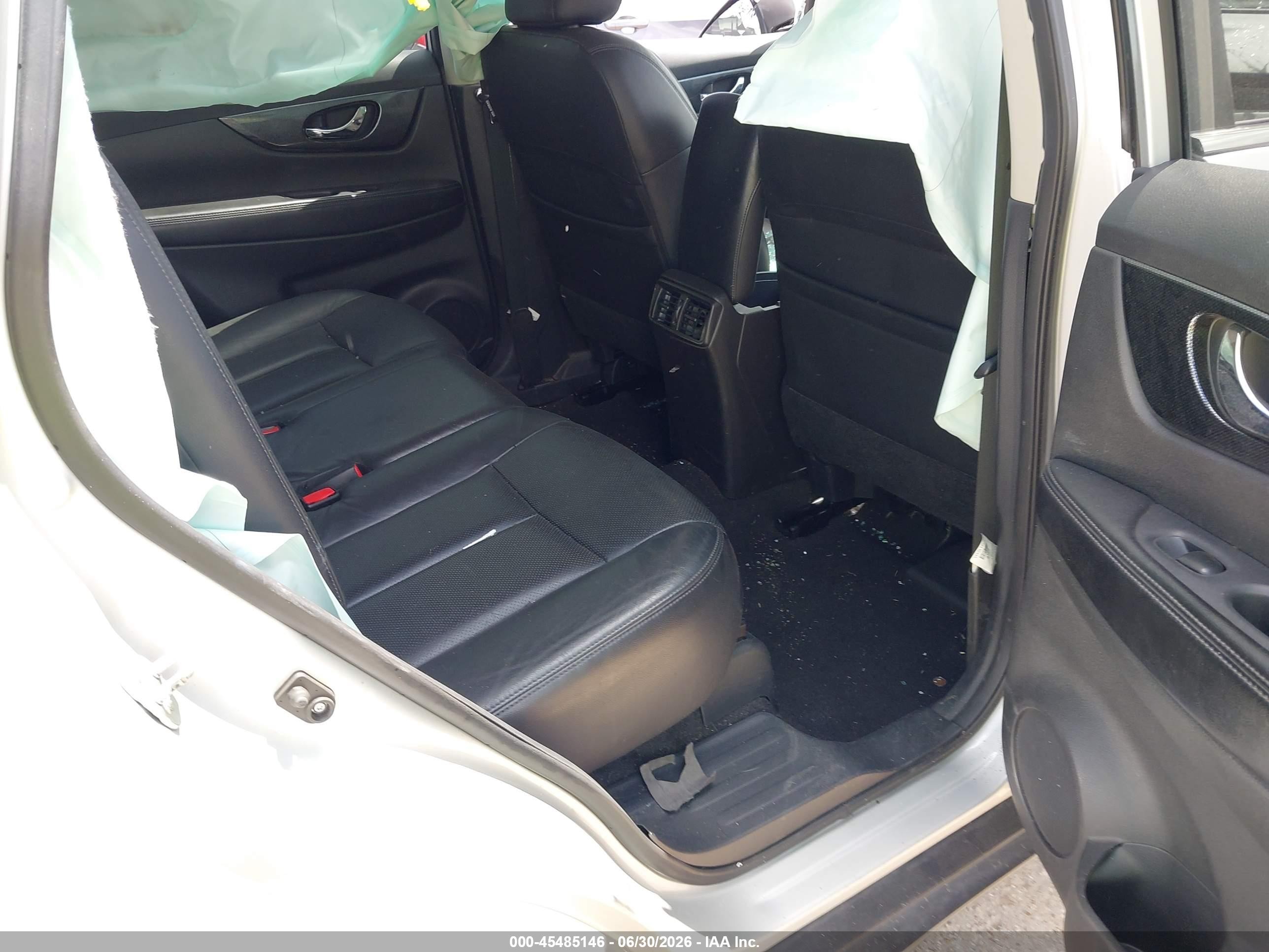 2014 Nissan Rogue Sl Silver vin: 5N1AT2MT2EC859426