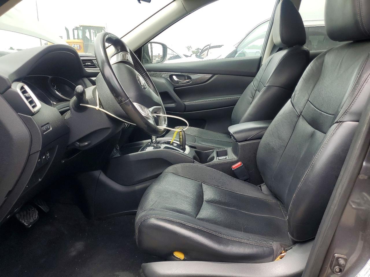 2015 Nissan Rogue Sl Серый vin: 5N1AT2MT2FC755651