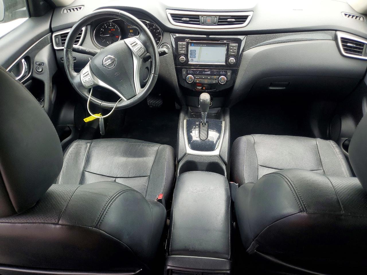 2015 Nissan Rogue Sl Серый vin: 5N1AT2MT2FC755651