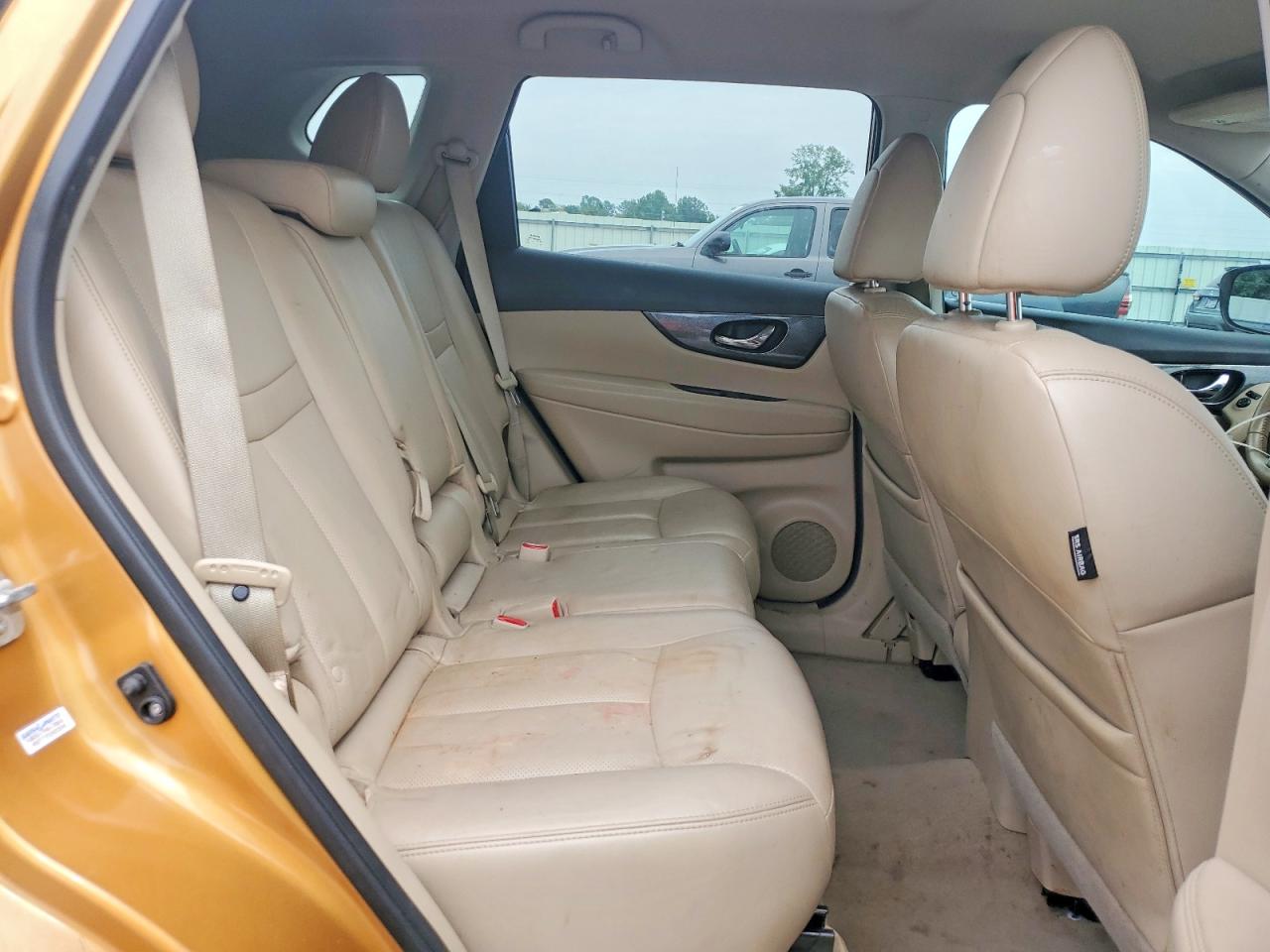 2015 Nissan Rogue Sl Gold vin: 5N1AT2MT2FC775401