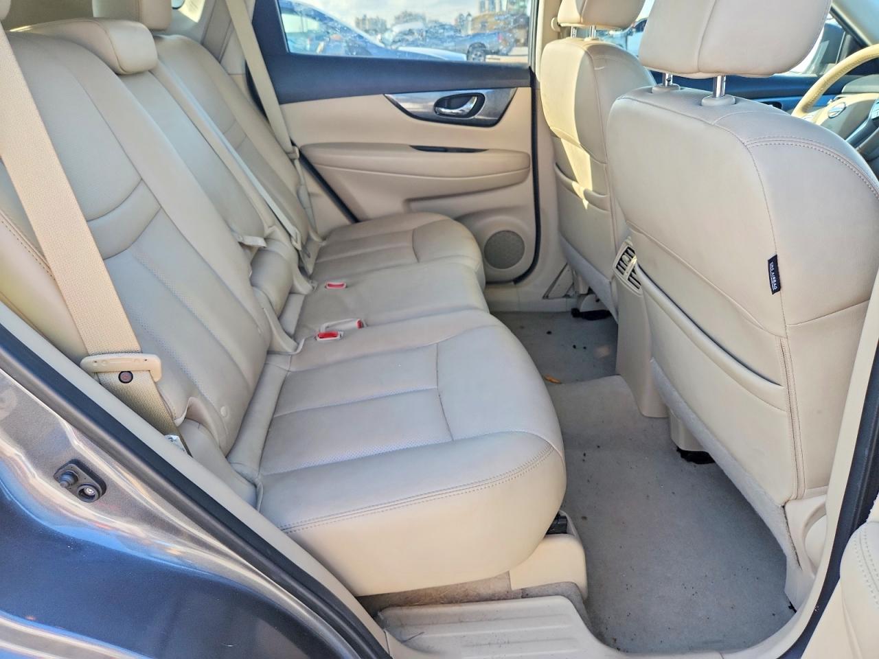 2015 Nissan Rogue Sl Gray vin: 5N1AT2MT2FC781795