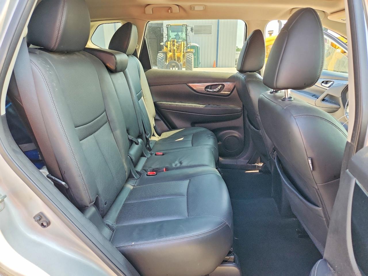 2015 Nissan Rogue Sl Silver vin: 5N1AT2MT2FC789492