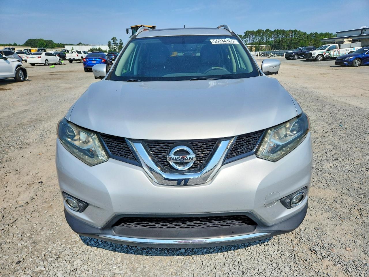 2015 Nissan Rogue Sl Silver vin: 5N1AT2MT2FC789492
