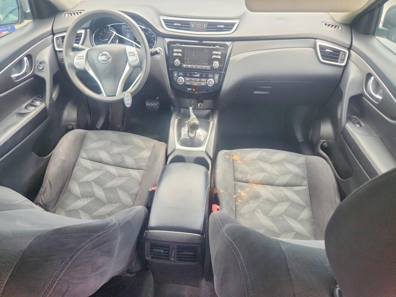 2015 Nissan Rogue Sv Black vin: 5N1AT2MT2FC827545