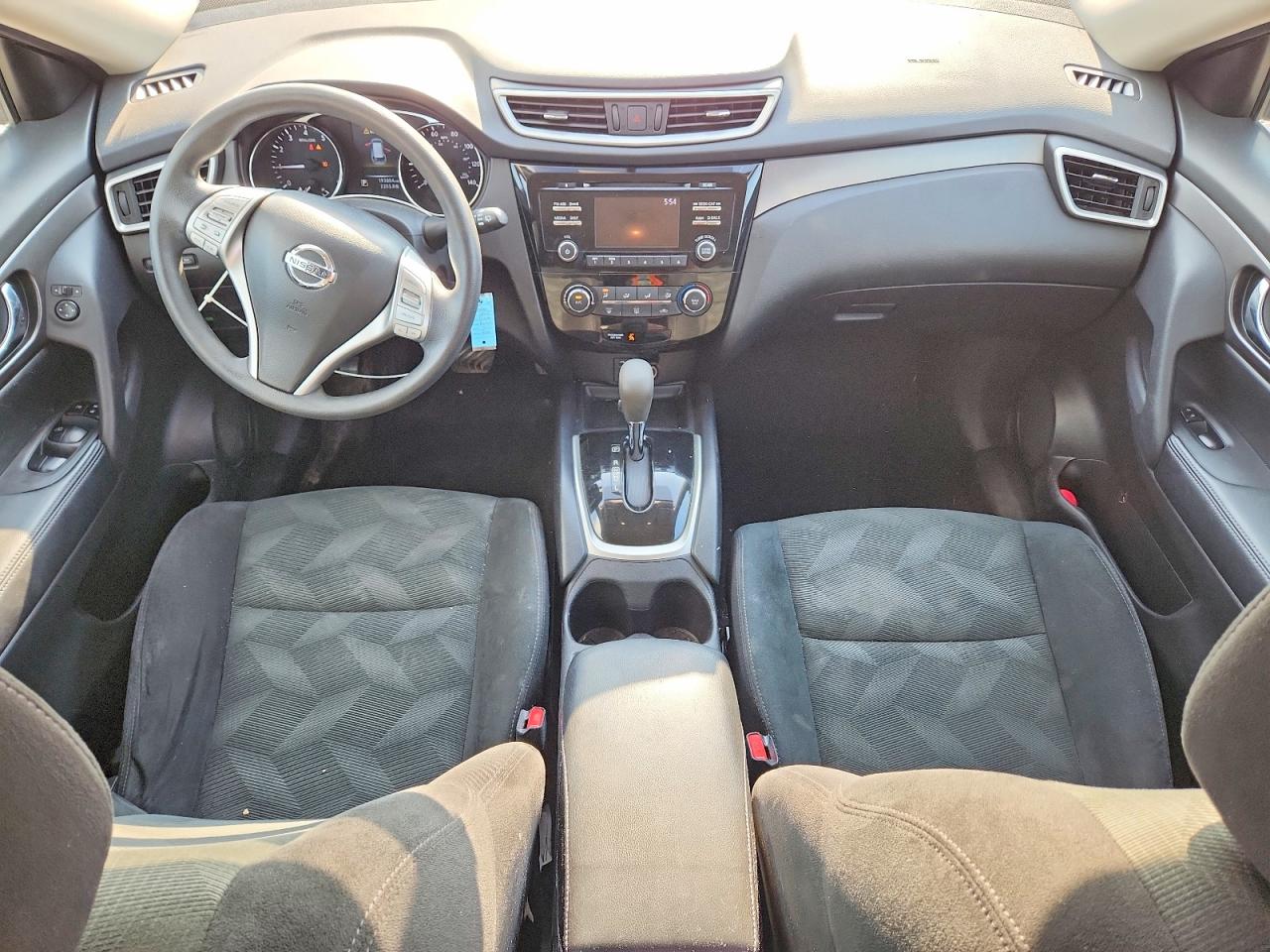 2015 Nissan Rogue S Темно-бордовый vin: 5N1AT2MT2FC871173