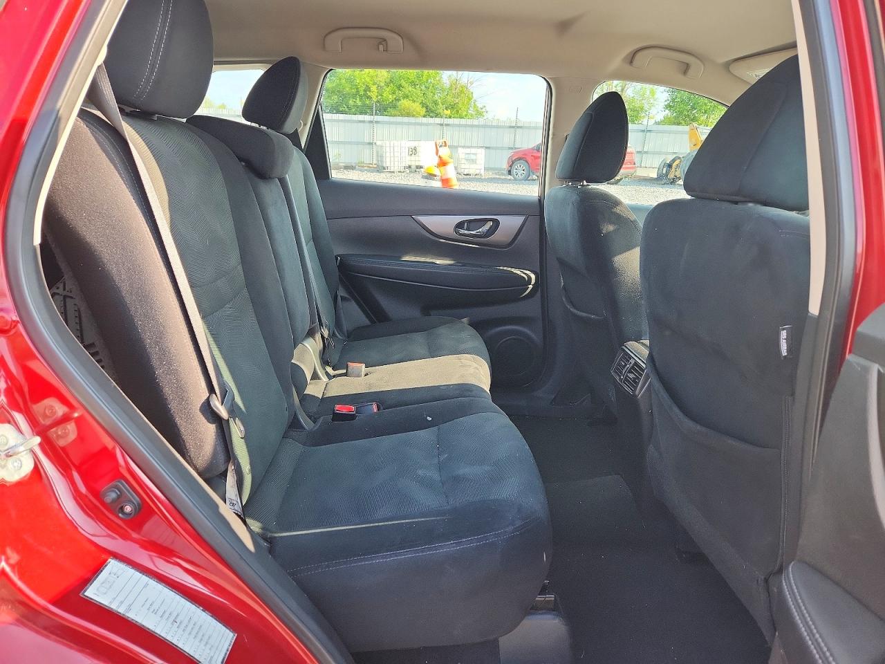 2015 Nissan Rogue S Темно-бордовый vin: 5N1AT2MT2FC871173