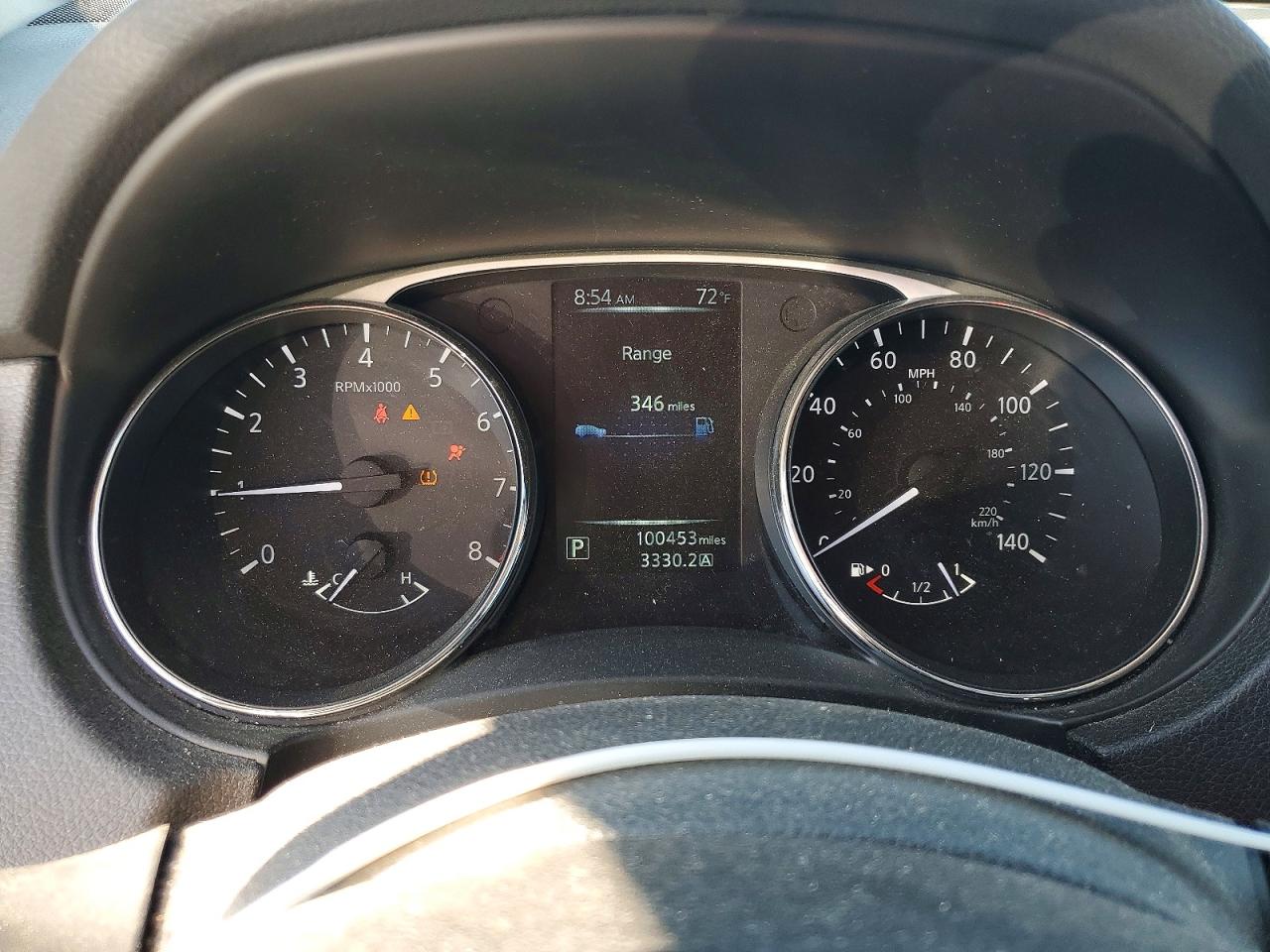 2015 Nissan Rogue Sl Blue vin: 5N1AT2MT2FC878379