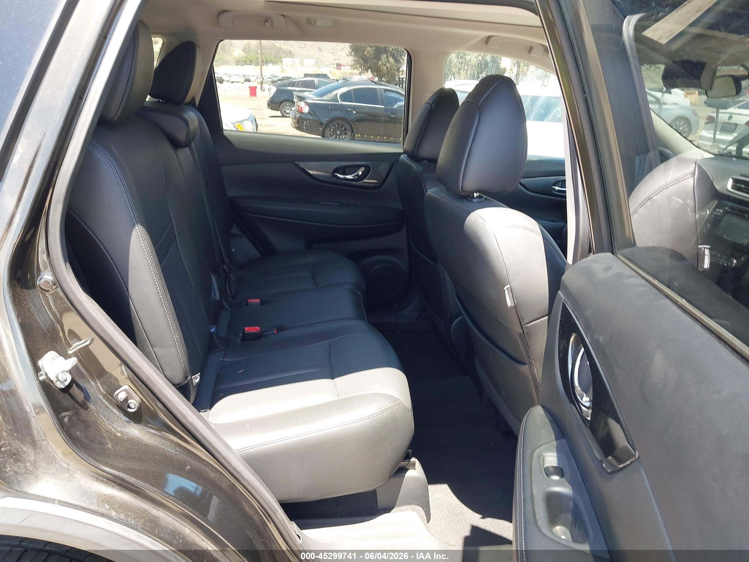 2015 Nissan Rogue Sl Green vin: 5N1AT2MT2FC896283