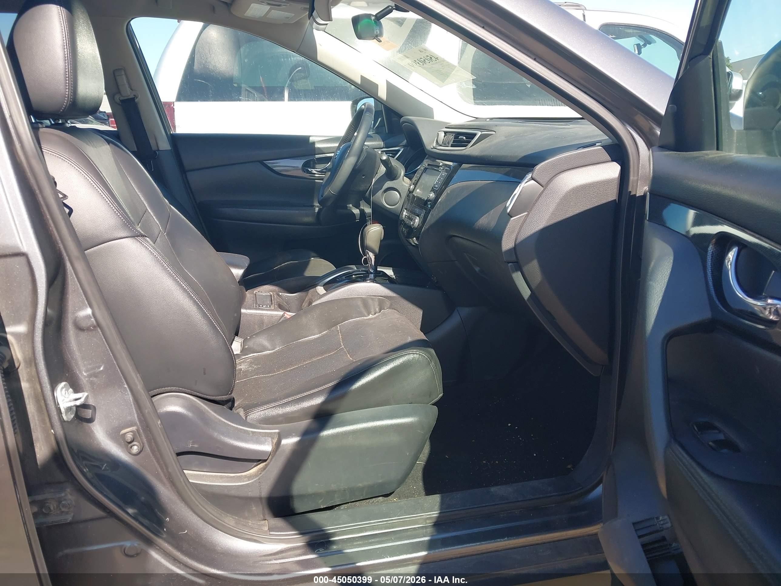 2015 Nissan Rogue Sl Gray vin: 5N1AT2MT2FC897286