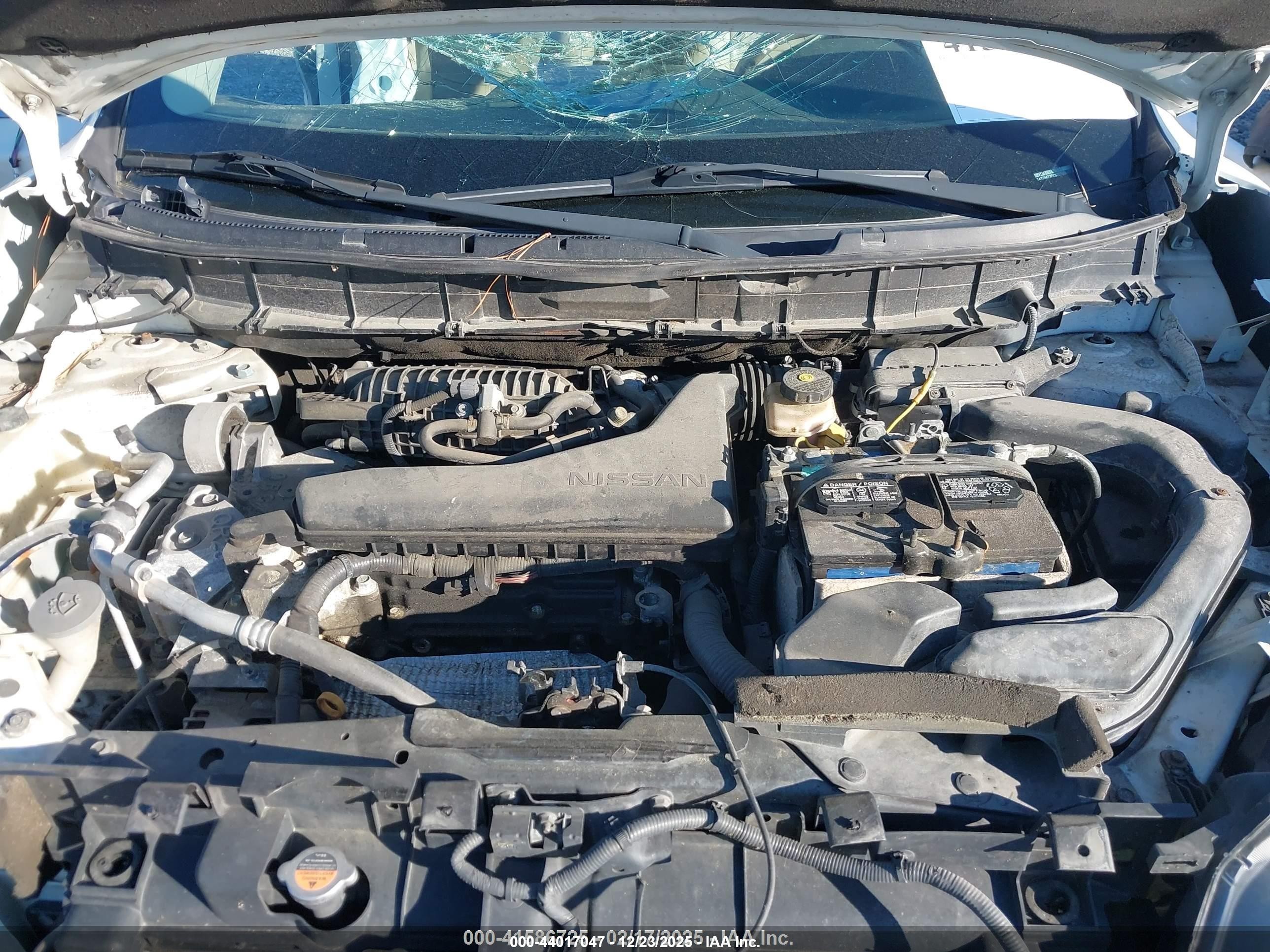 2015 Nissan Rogue Sl White vin: 5N1AT2MT2FC901563