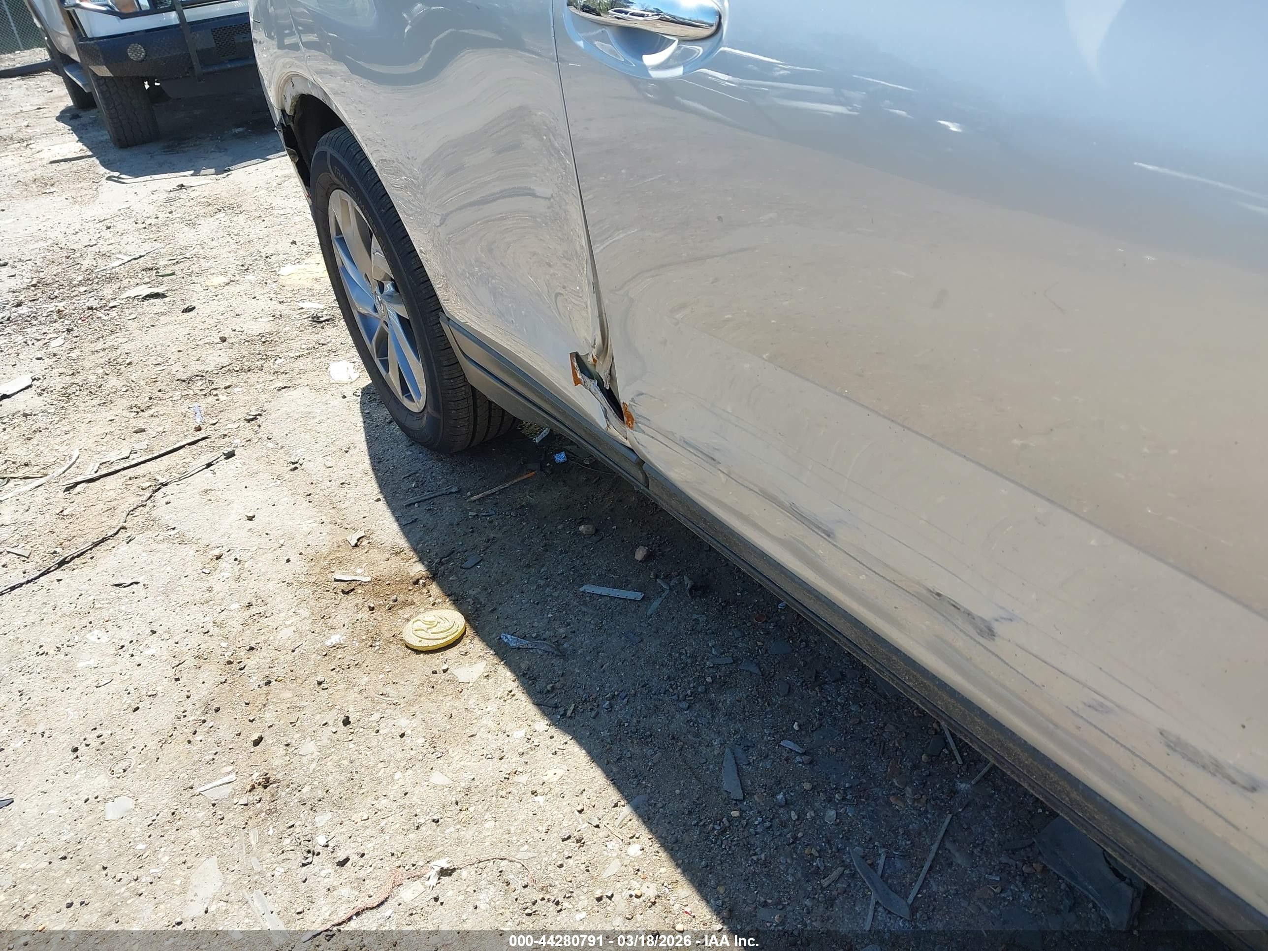 2015 Nissan Rogue Sl Gray vin: 5N1AT2MT2FC906701