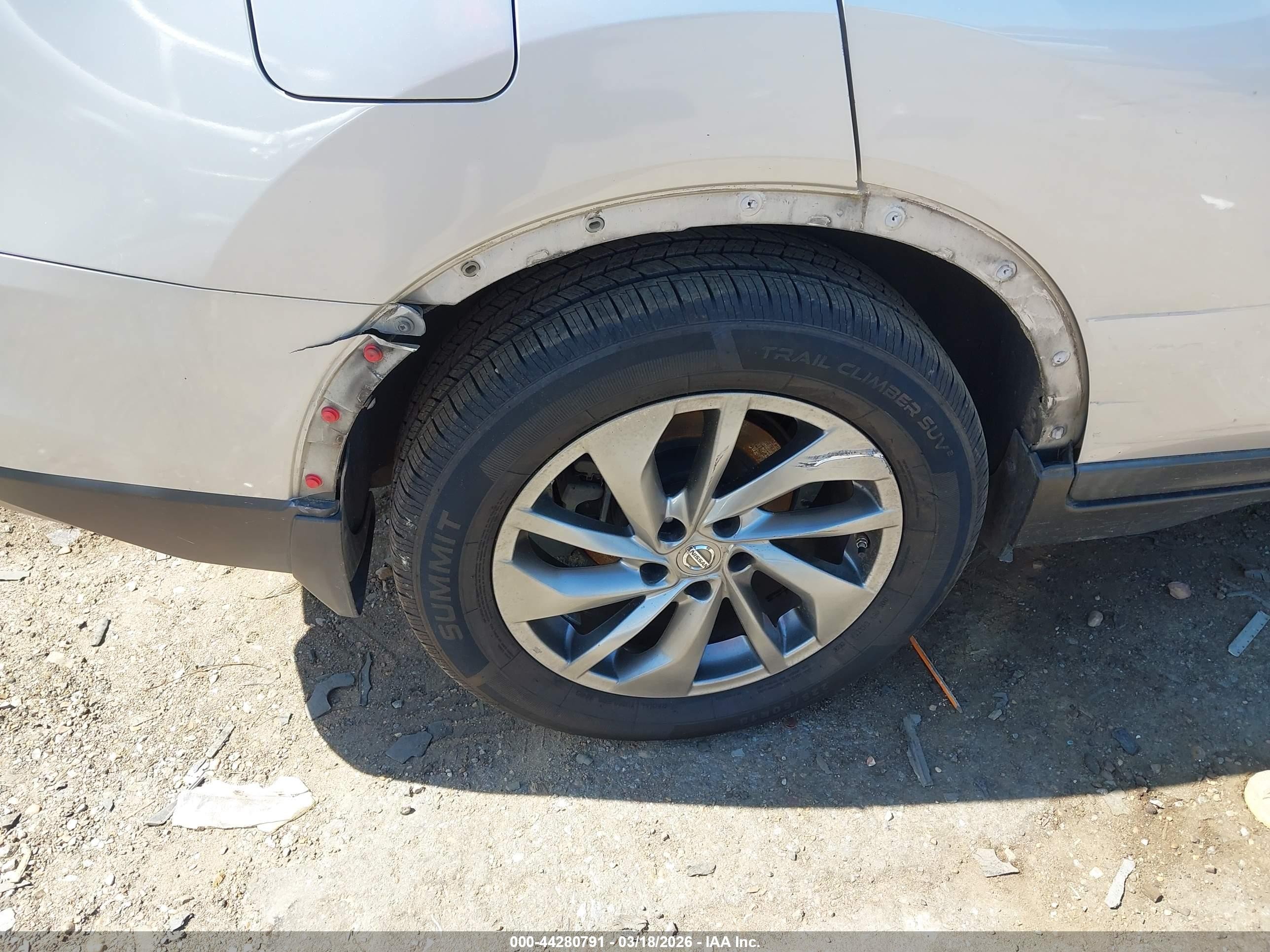 2015 Nissan Rogue Sl Gray vin: 5N1AT2MT2FC906701