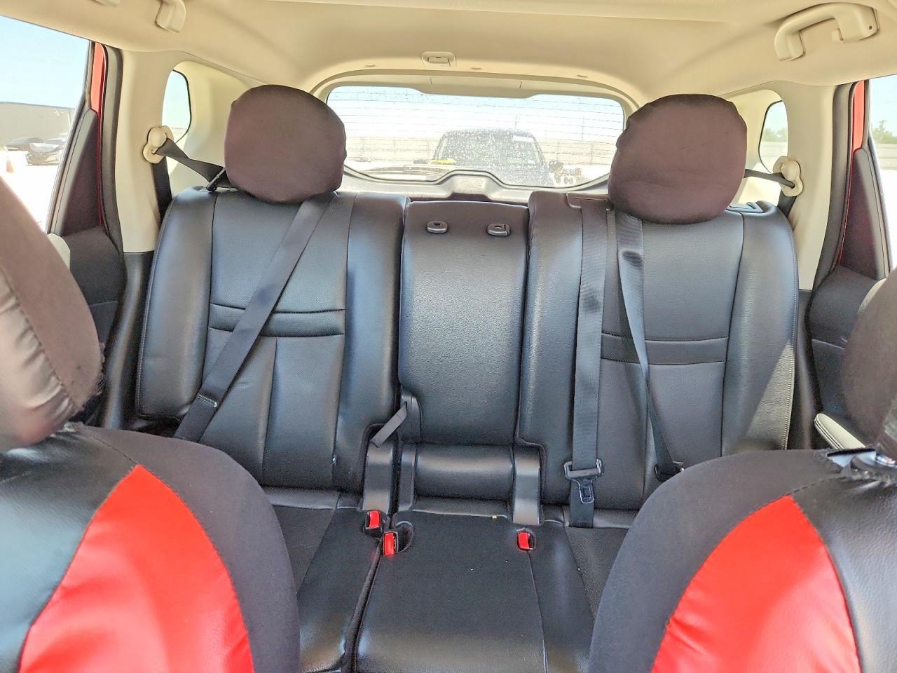 2015 Nissan Rogue Sl Red vin: 5N1AT2MT2FC912613