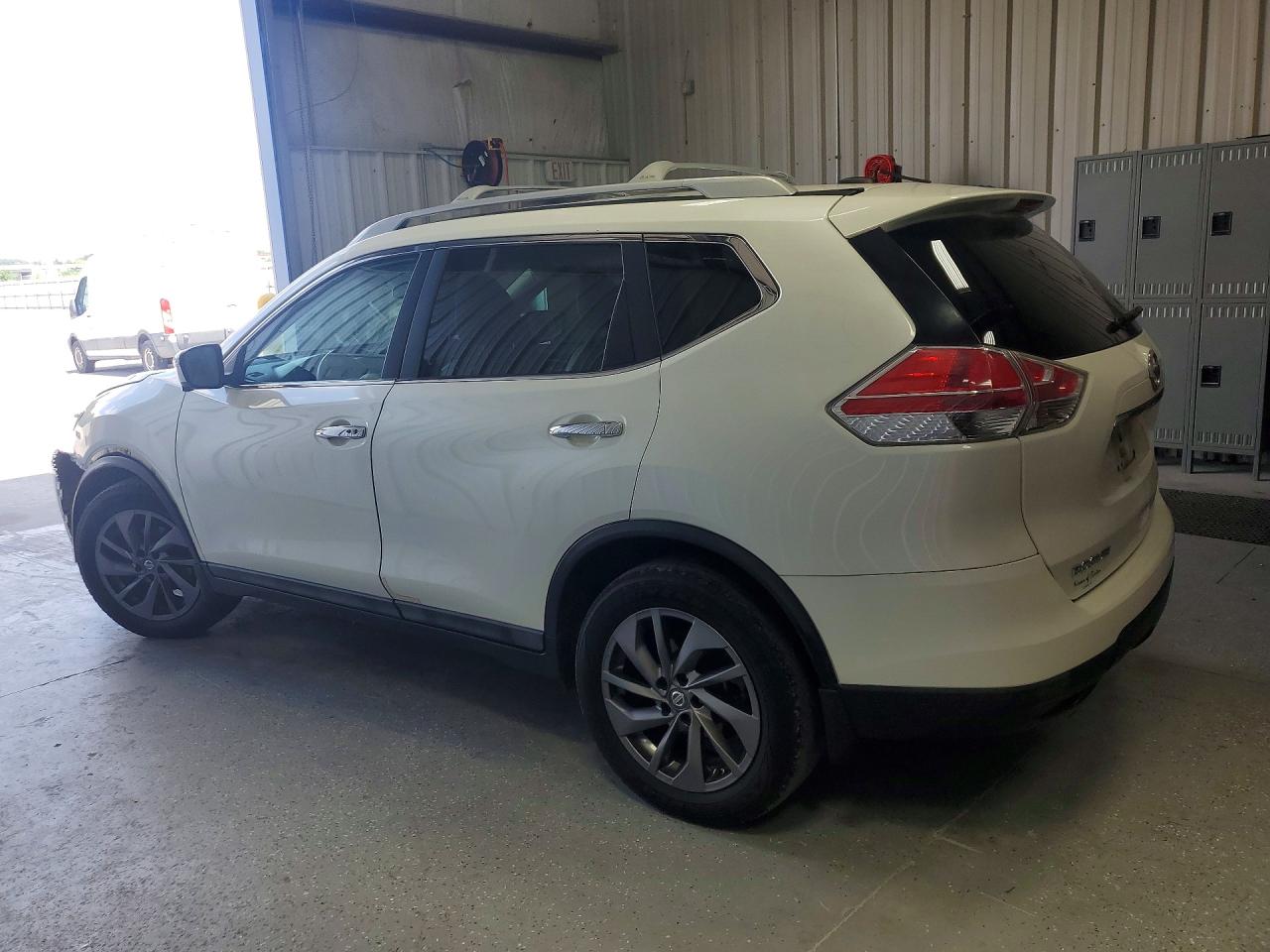 2016 Nissan Rogue Sl White vin: 5N1AT2MT2GC736714