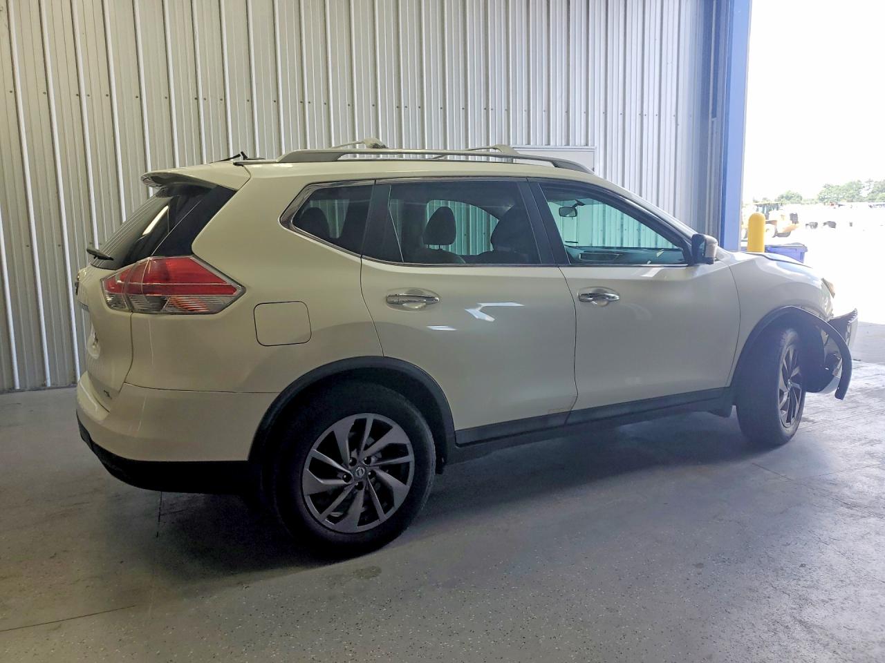 2016 Nissan Rogue Sl White vin: 5N1AT2MT2GC736714
