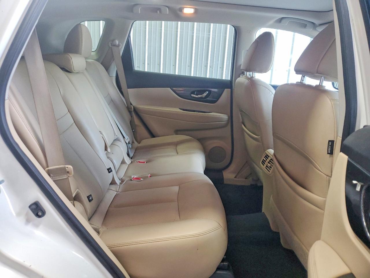 2016 Nissan Rogue Sl White vin: 5N1AT2MT2GC736714