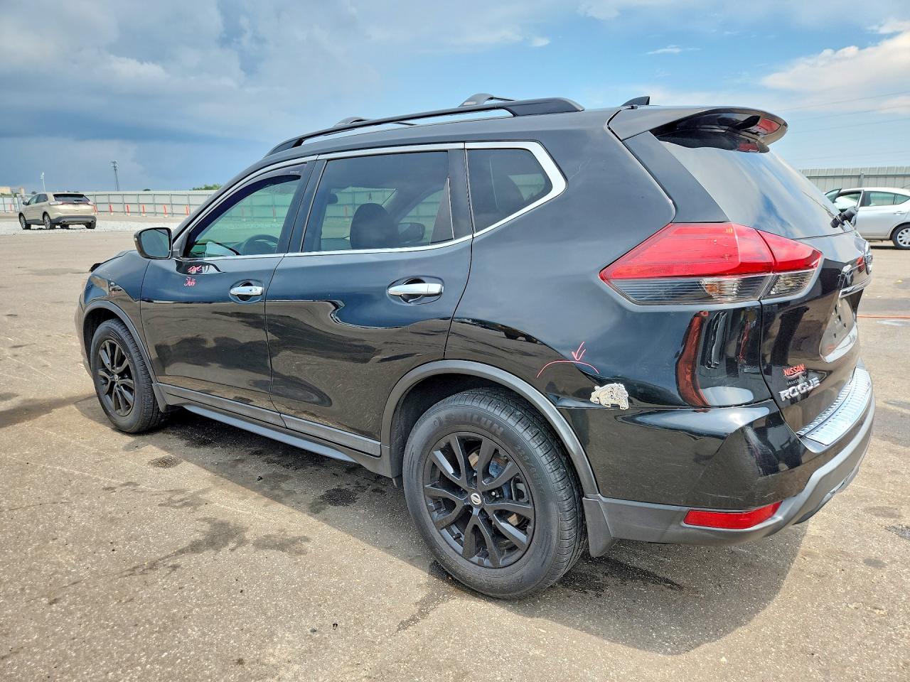 2017 Nissan Rogue Sv Black vin: 5N1AT2MT2HC830772