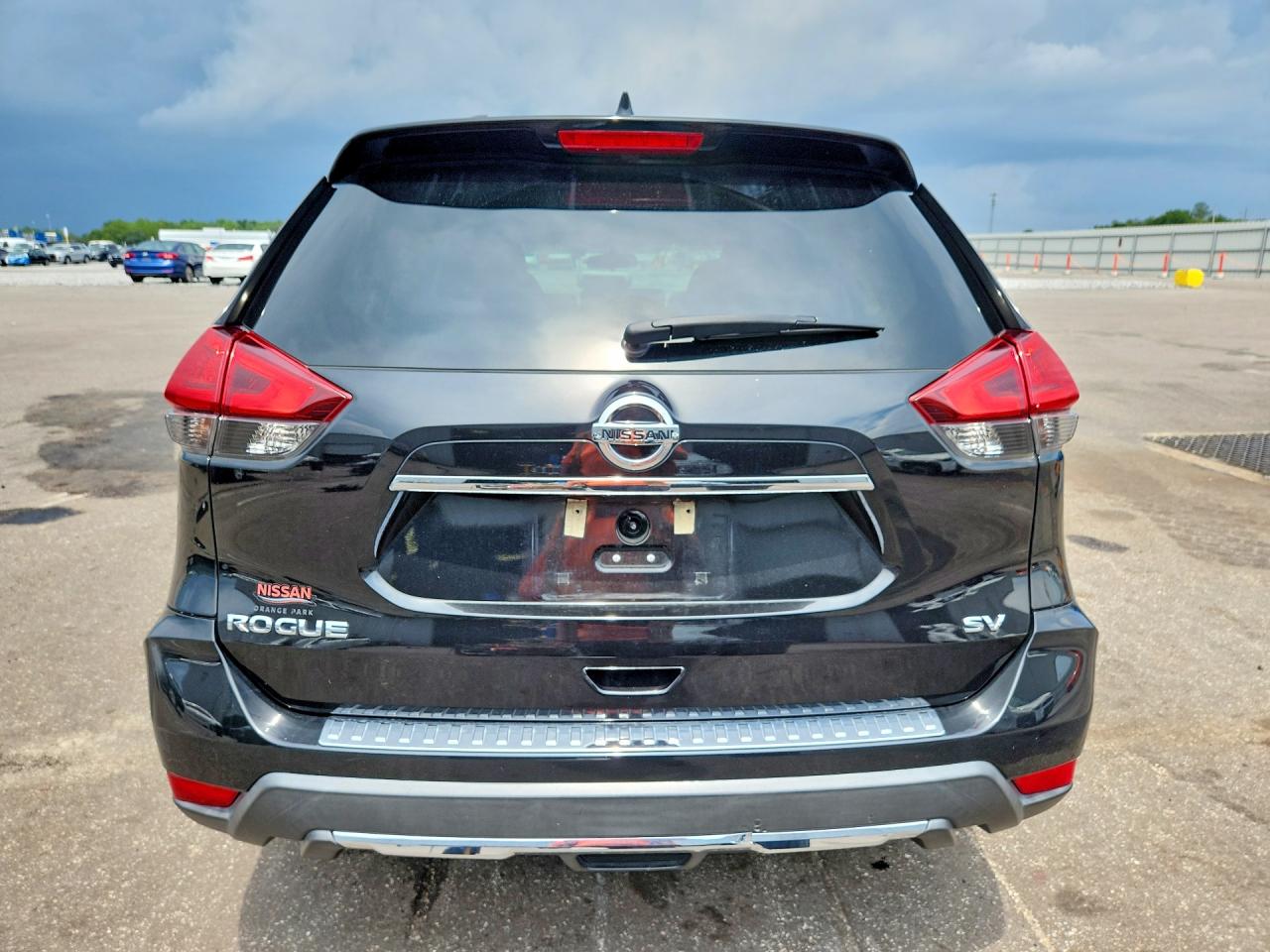 2017 Nissan Rogue Sv Black vin: 5N1AT2MT2HC830772