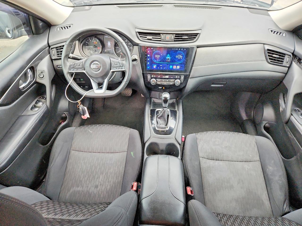 2017 Nissan Rogue Sv Black vin: 5N1AT2MT2HC830772
