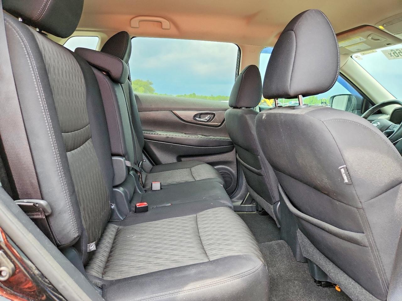 2017 Nissan Rogue Sv Black vin: 5N1AT2MT2HC830772