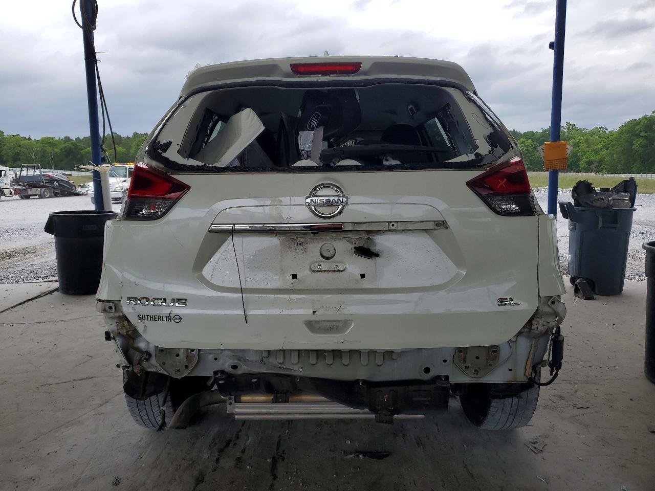 2020 Nissan Rogue Sl White vin: 5N1AT2MT2LC703013