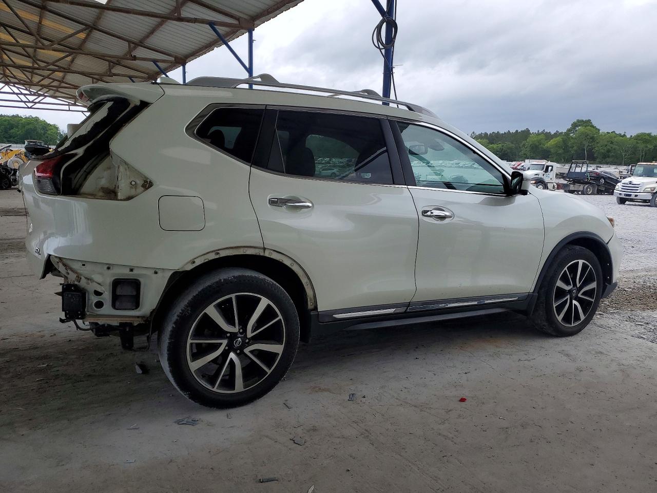 2020 Nissan Rogue Sl White vin: 5N1AT2MT2LC703013