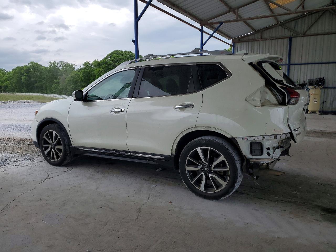 2020 Nissan Rogue Sl White vin: 5N1AT2MT2LC703013