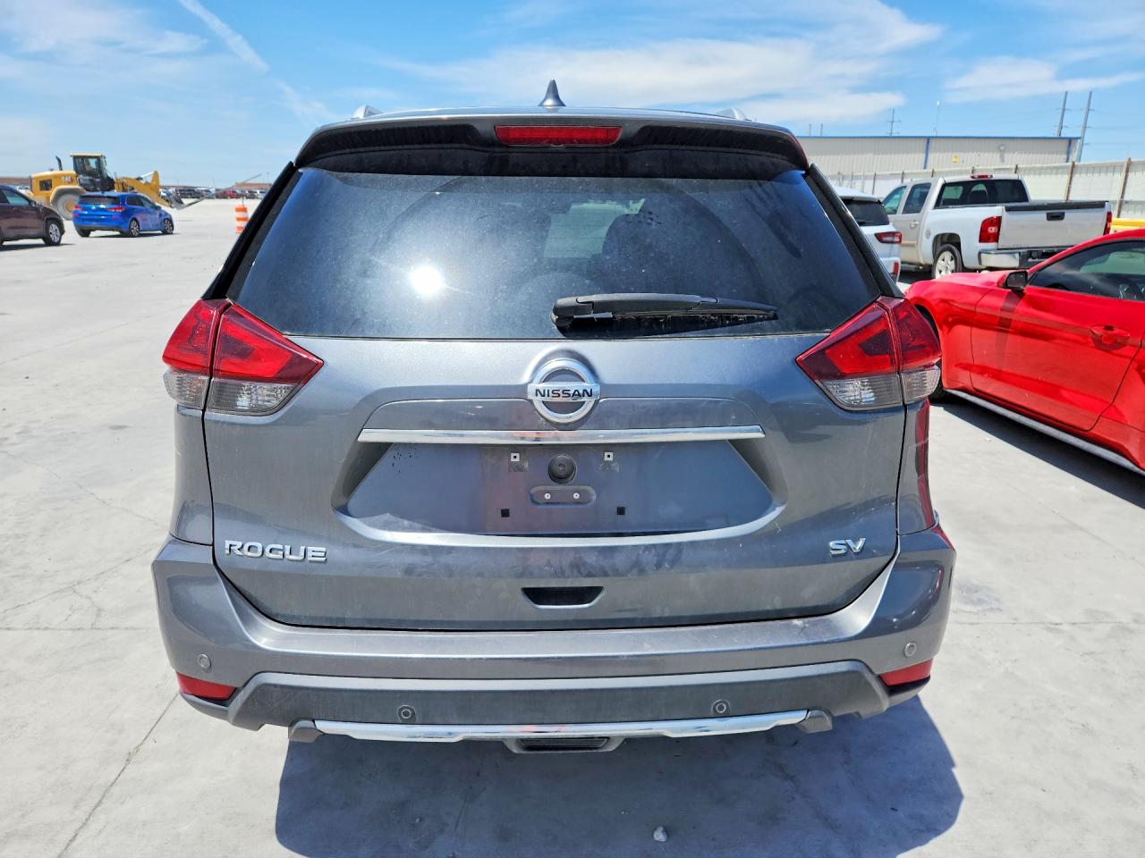 2020 Nissan Rogue Sv Gray vin: 5N1AT2MT2LC761588