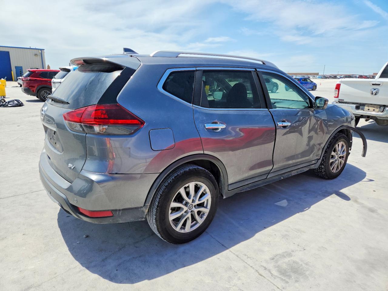2020 Nissan Rogue Sv Gray vin: 5N1AT2MT2LC761588