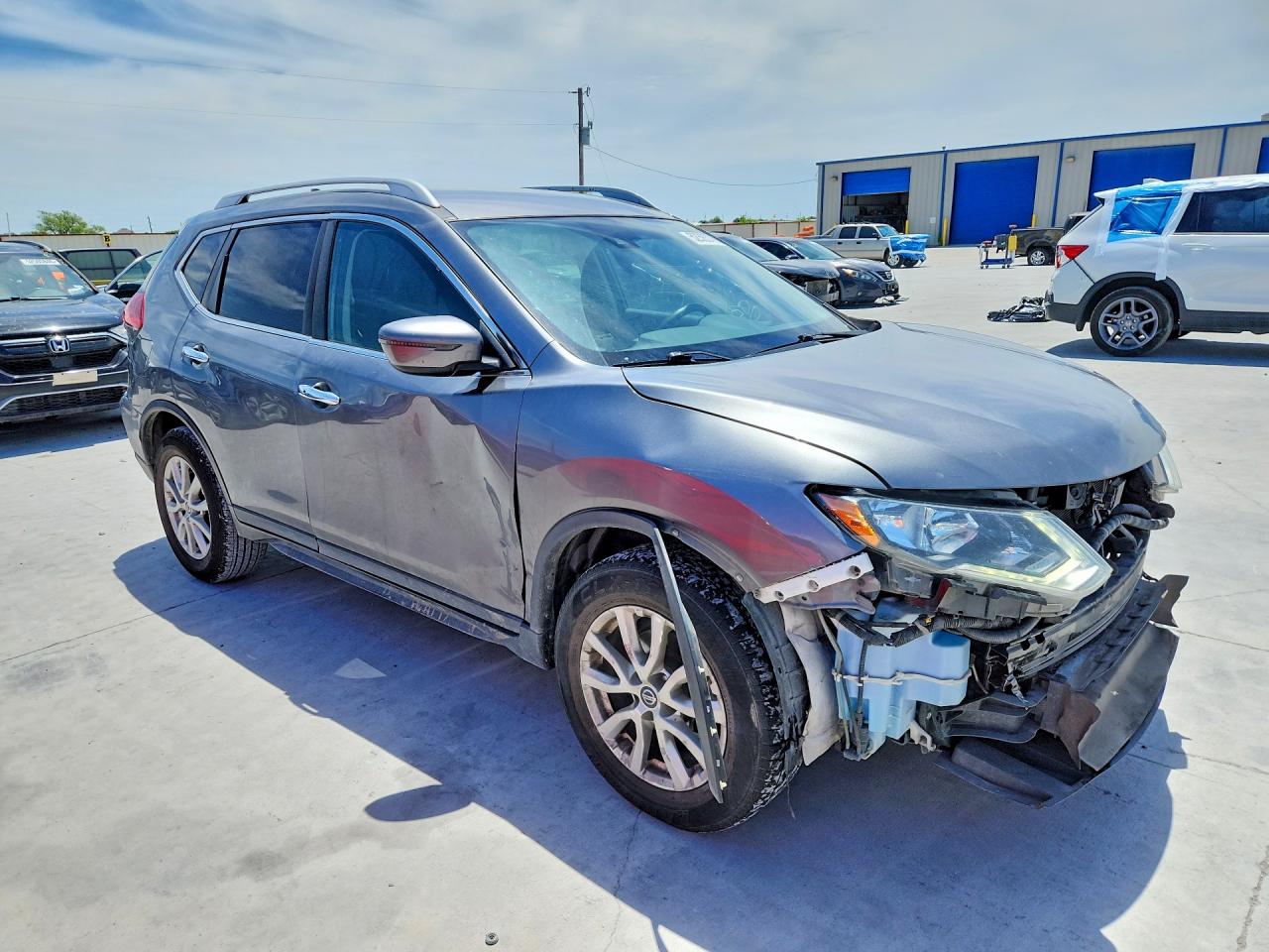2020 Nissan Rogue Sv Gray vin: 5N1AT2MT2LC761588