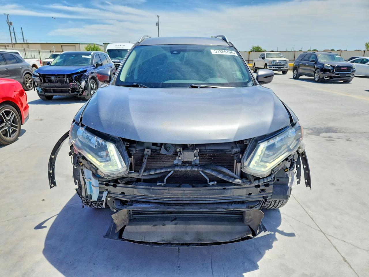 2020 Nissan Rogue Sv Gray vin: 5N1AT2MT2LC761588