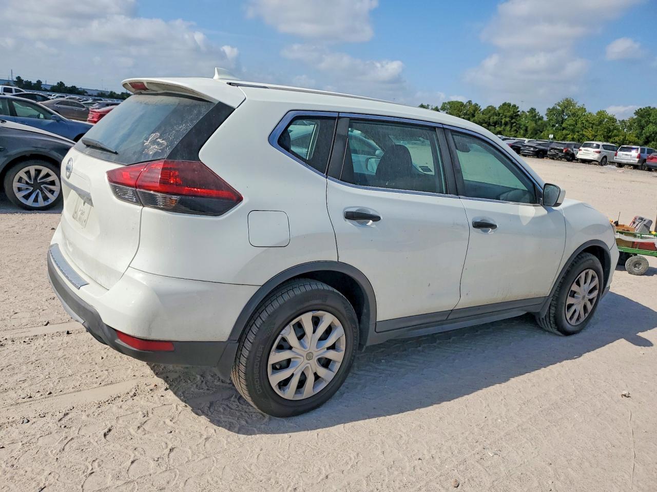 2020 Nissan Rogue S White vin: 5N1AT2MT2LC806108