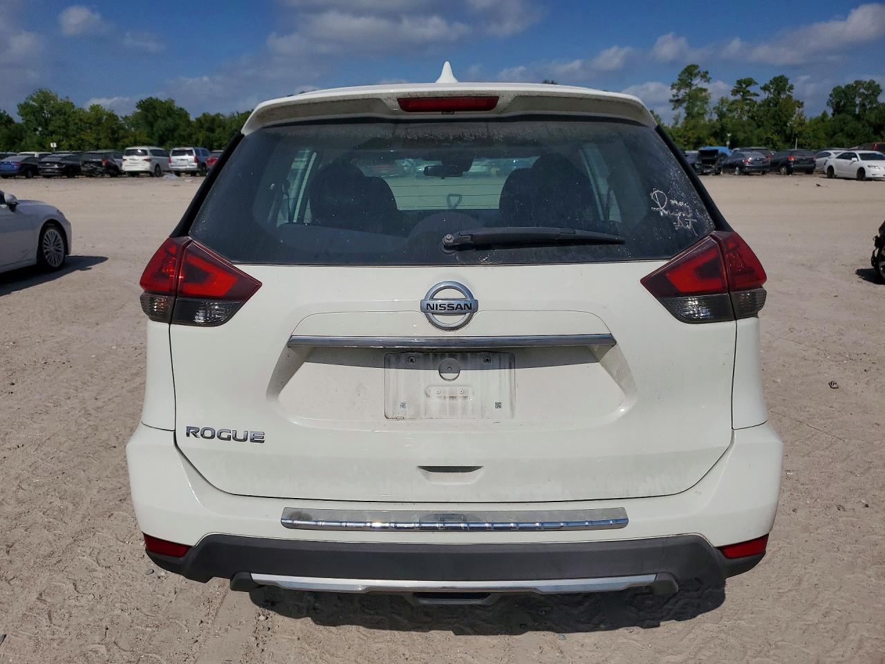 2020 Nissan Rogue S White vin: 5N1AT2MT2LC806108