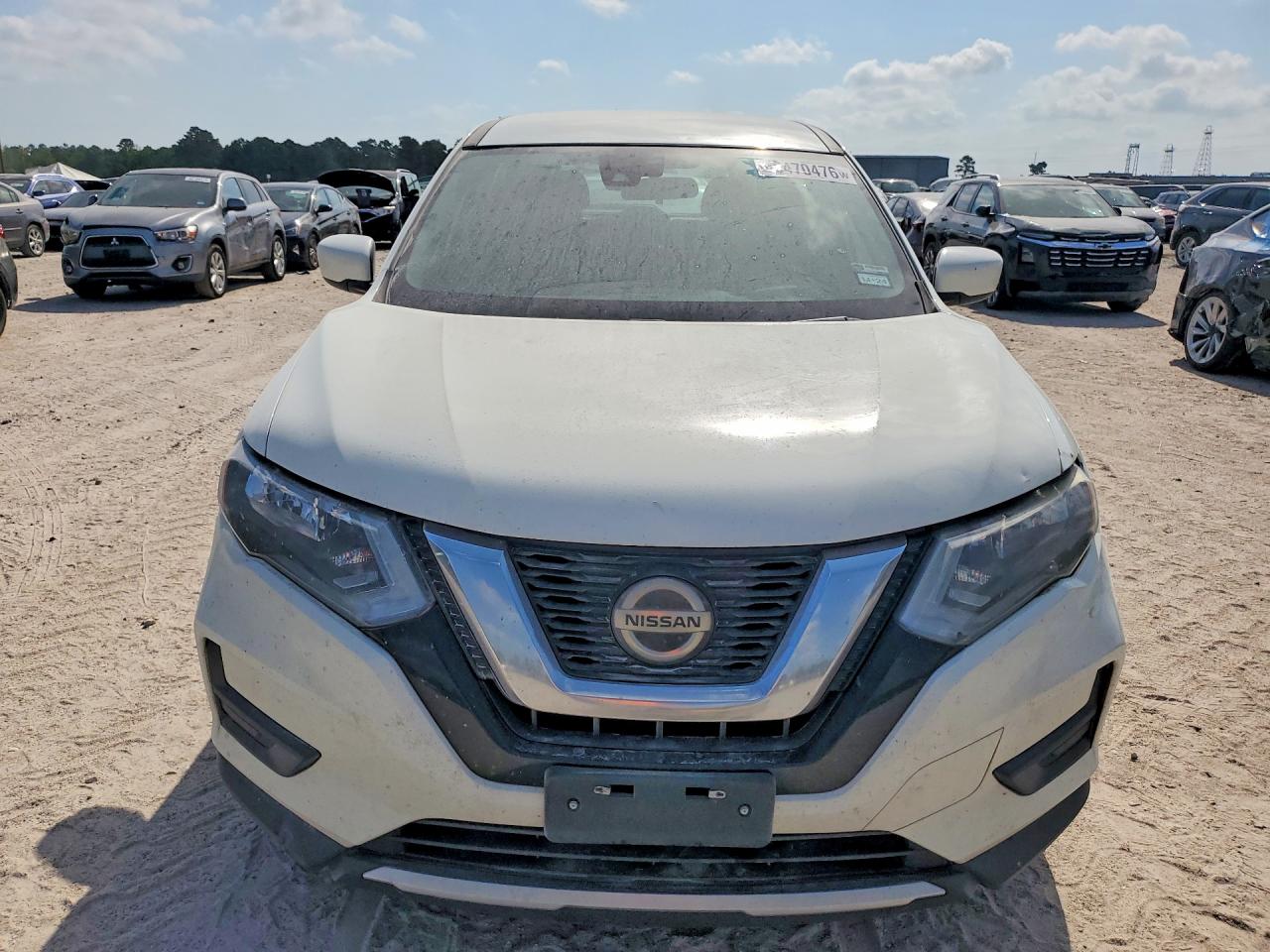 2020 Nissan Rogue S White vin: 5N1AT2MT2LC806108