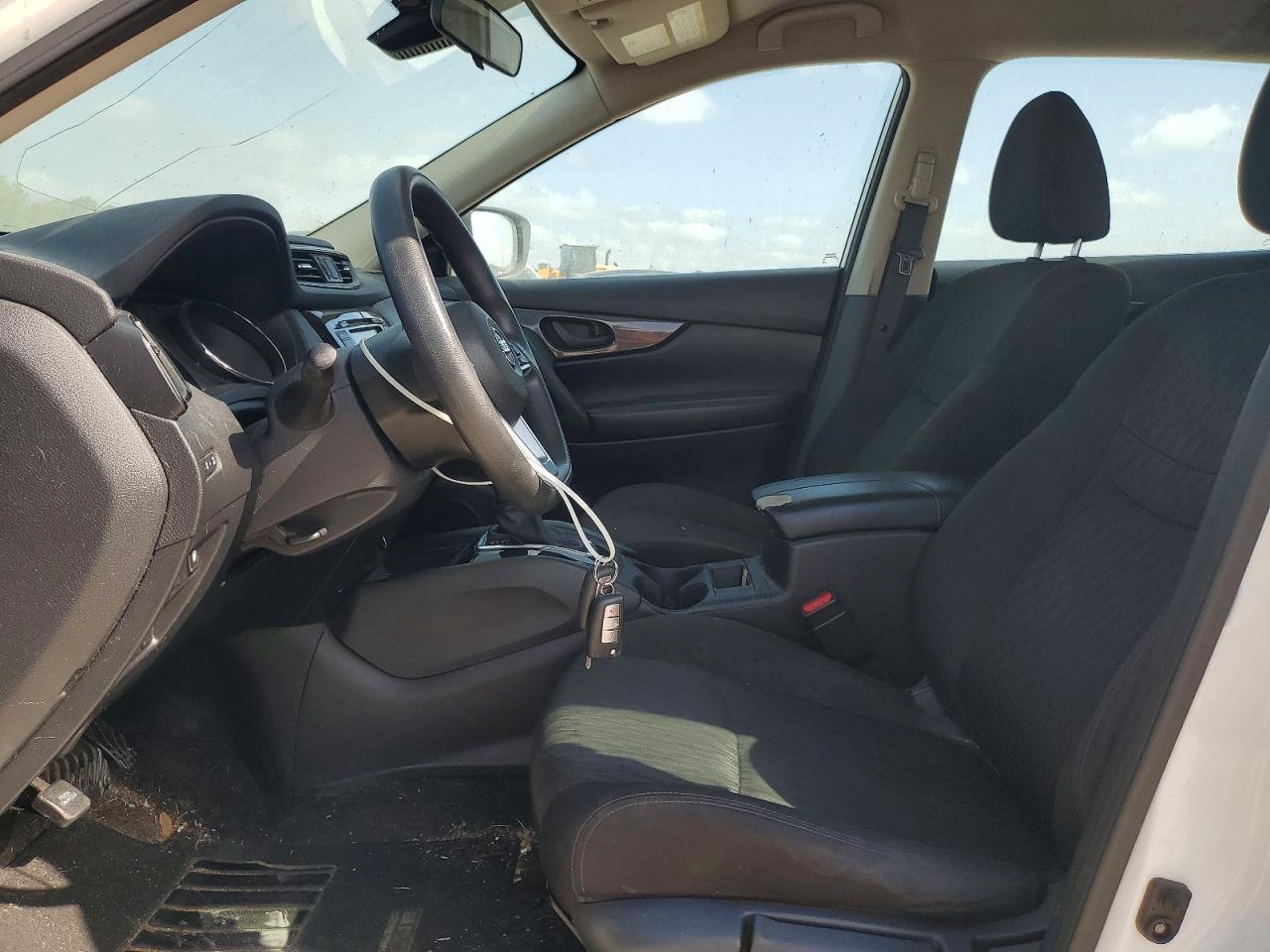 2020 Nissan Rogue S White vin: 5N1AT2MT2LC806108