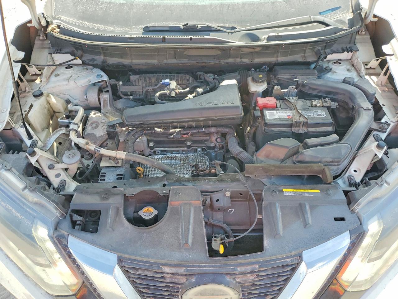 2020 Nissan Rogue S White vin: 5N1AT2MT2LC806108