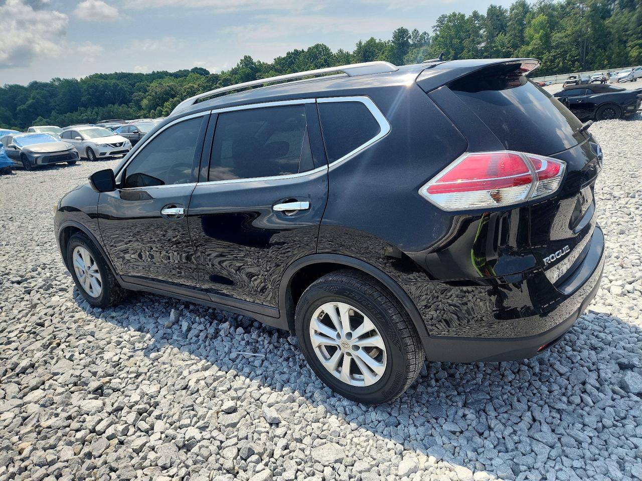 2014 Nissan Rogue Sv Black vin: 5N1AT2MT3EC763093