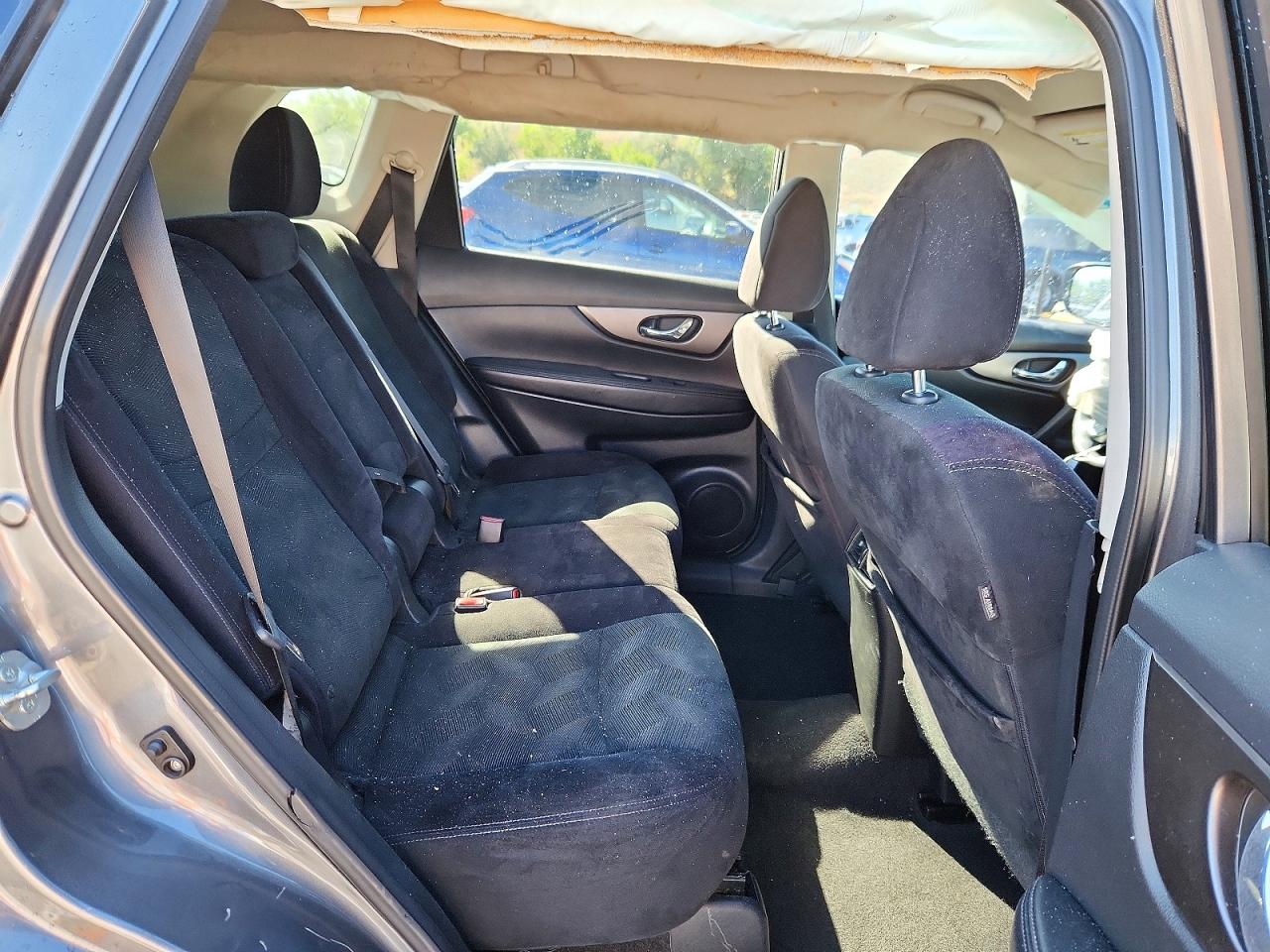 2014 Nissan Rogue S Gray vin: 5N1AT2MT3EC771288