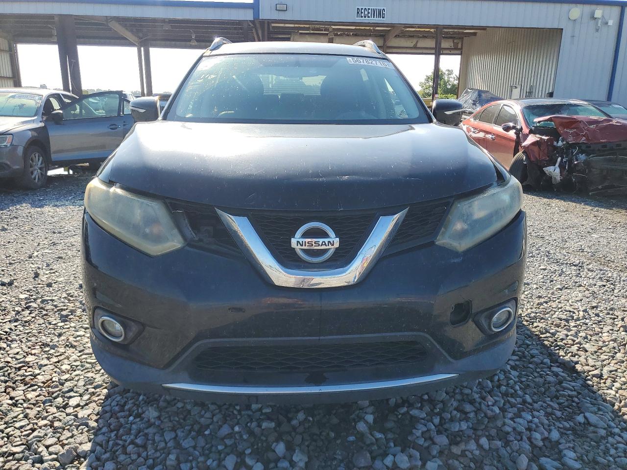 2014 Nissan Rogue Sl Black vin: 5N1AT2MT3EC777060